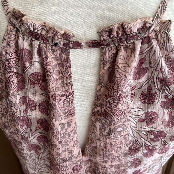 DREW Anthropology Floral Dress, Size Small, Fully Lined, 100% Polyester - Picture 6 of 13